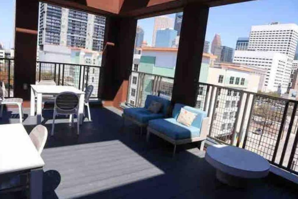 Fancy Apt Downtown. Pool. Gym. Lounge. Pet Ok Houston Eksteriør billede